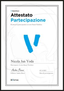 Attestato Smart Nutrition