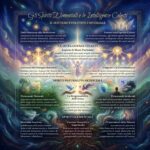 Infografica sugli spiriti elementali nel Cerchio Firenze 77: esseri semplici, elementali artificiali, Intelligenze Celesti e Signori del Karma